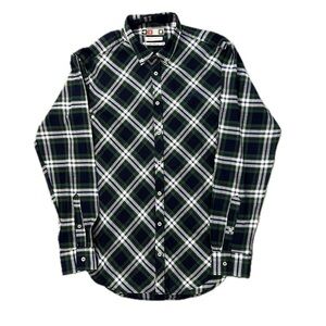 MSGM Viscose Tartan Shirt Made in Italy